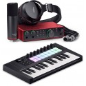 Focusrite Scarlett 2i2 Studio Pack 4th Gen + Novation Launchkey Mini 25 MK4