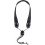 Rico by D-Addario Fabric Sax Strap Black with Metal Hook SJA11