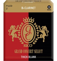 Rico by D-Addario Grand Concert Select Thick Blank Bb Clarinet 2.0