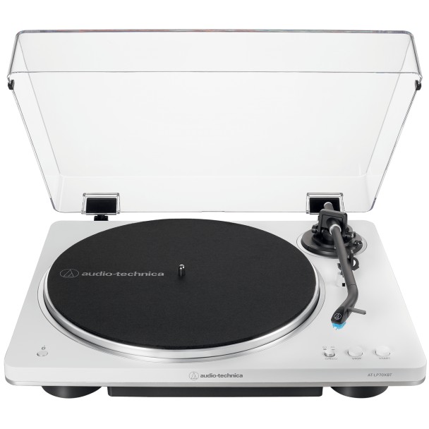 audio-technica ホワイト Audio Technica AT-LP70XBT White Pick-up Automat Bluetooth - Zeedo Shop