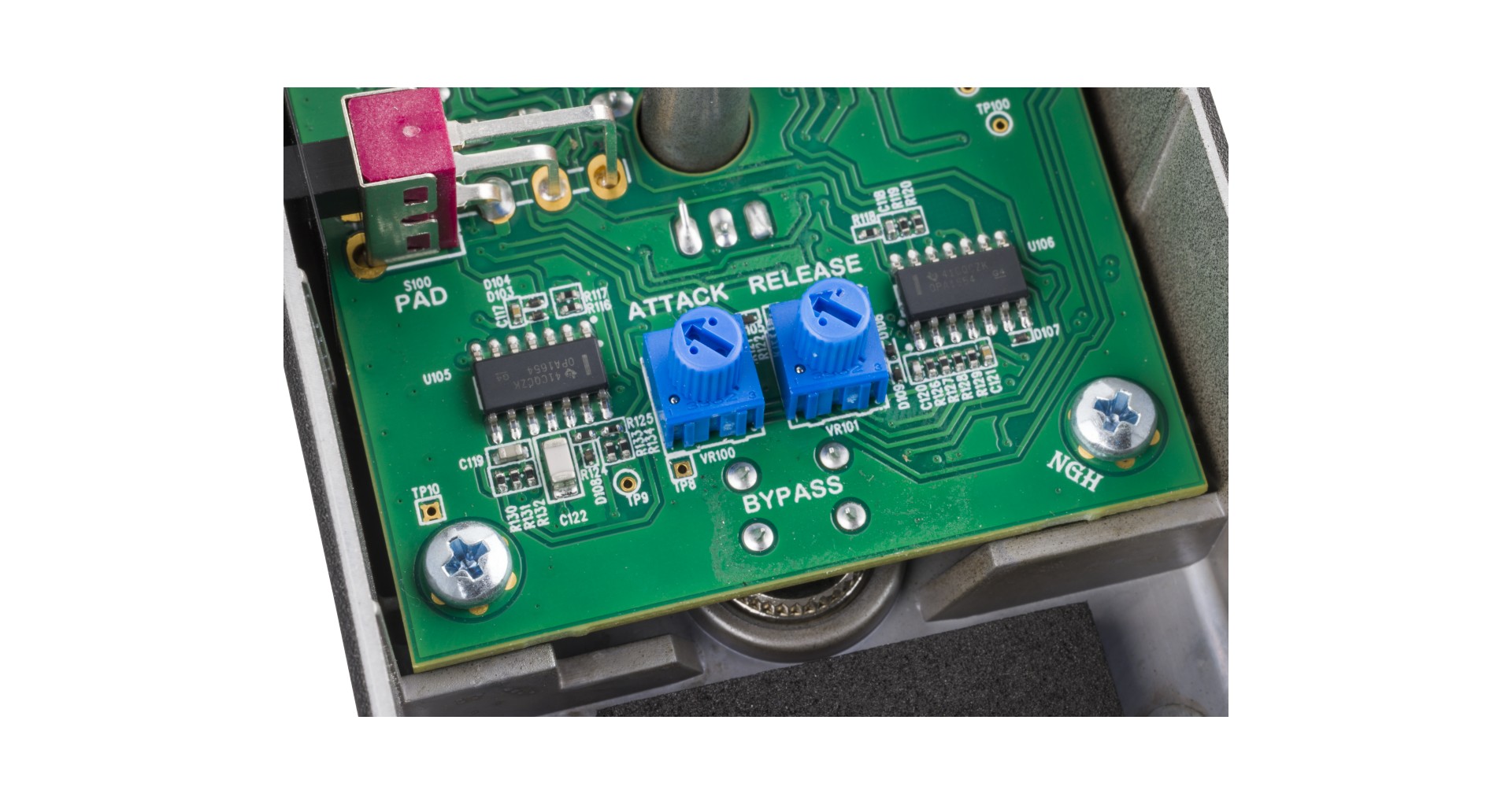 【完動品】Fender フェンダー Bassman Compressor Fender Bassman Compressor Pedala compressor pentru bass - Zeedo Shop