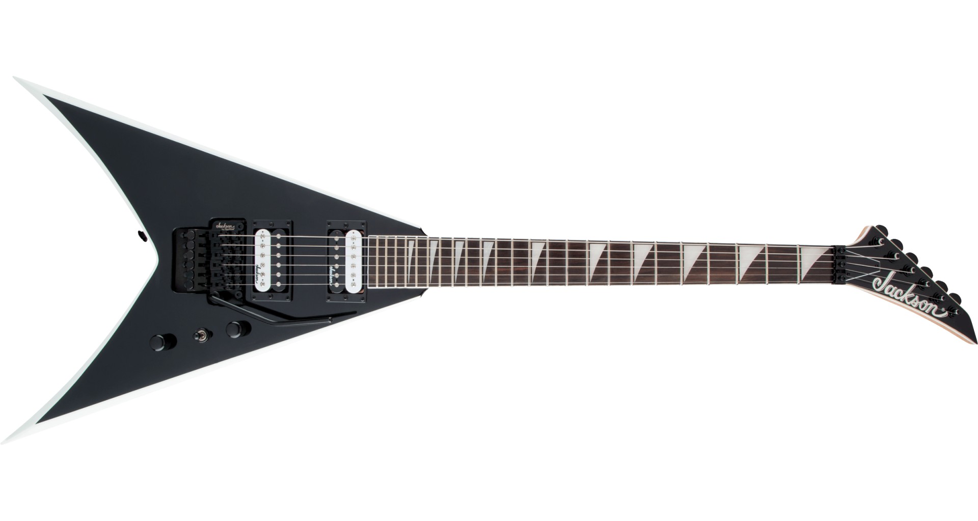 Jackson JS32 King V Black WHT BVL Chitara electrica - Zeedo Shop