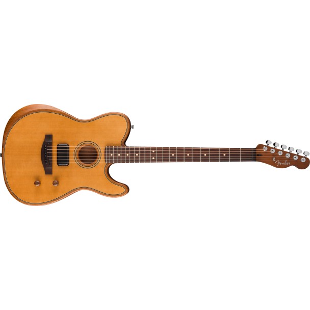 Fender Acoustasonic Standard Telecaster Aged Natural Chitara