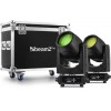 Beamz Tiger 9R 260W Beam Moving Head 2 buc. cu Flightcase