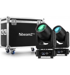 Beamz Tiger 7RC 230W Beam Moving Head 2 buc. cu Flightcase