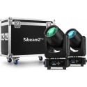 Beamz Tiger 7RC 230W Beam Moving Head 2 buc. cu Flightcase