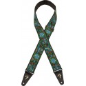 Fender Mosaic Jacquard Strap Green