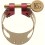 BG France DUO ligature - Gold-lacquered LD0