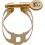 BG France Tradition ligature - 24k Gold plated L11