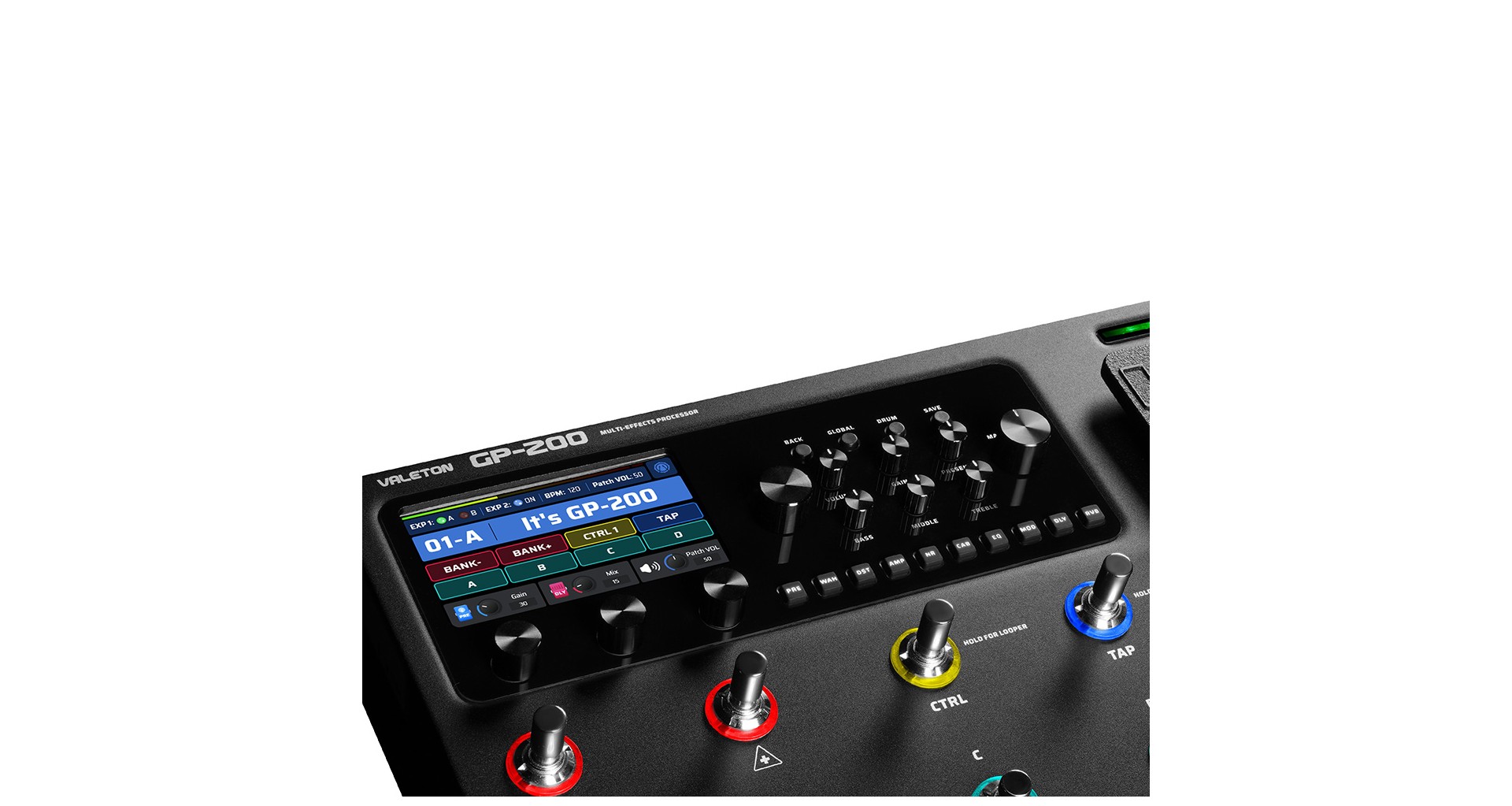 Valeton GP-200 Procesor efecte chitara/bass - Zeedo Shop