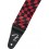 Fender Wavy Checkerboard Polyester Strap Red