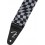Fender Wavy Checkerboard Polyester Strap Gray