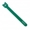 Zeedo Shop Velcro Cable Tie Verde Logo Alb 12 x 250 mm