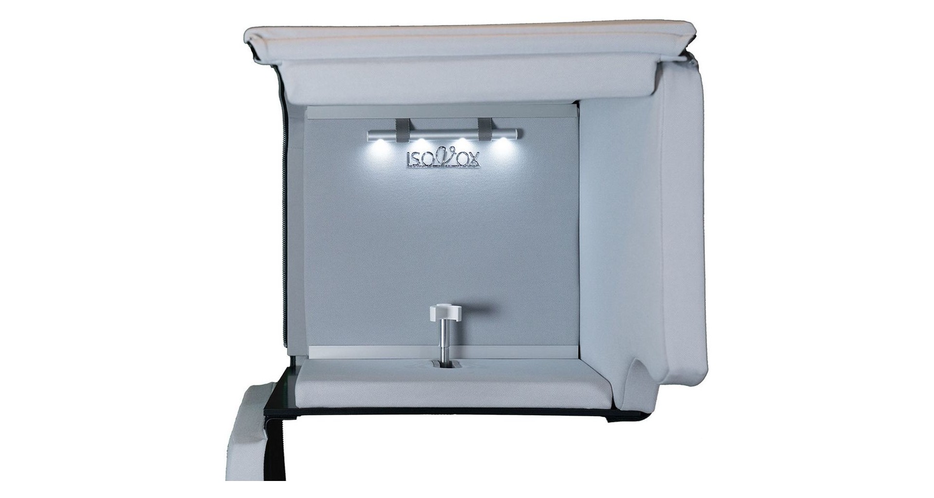 ISOVOX 2 Portable Vocal Isolation Booth Midnight Ecran de difuzie