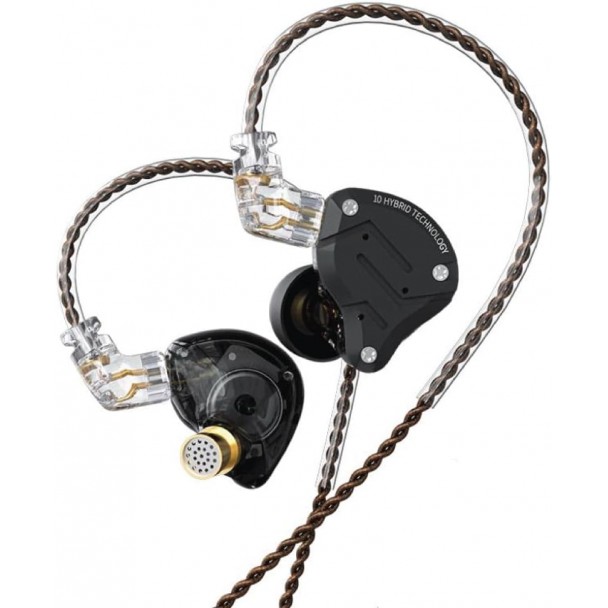 KZ Acoustics ZS10 PRO Stone Black Casti monitorizare In-Ear