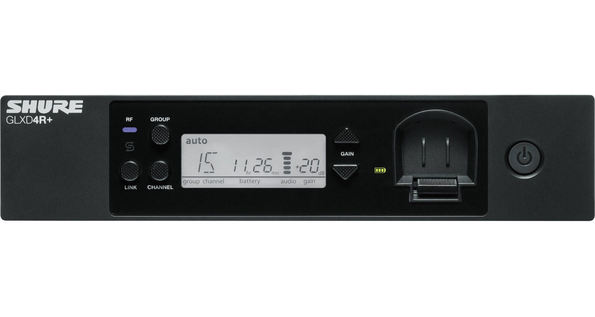 Shure GLXD4R+ Receptor wireless - Zeedo Shop
