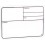 Adam Hall Tour Label plastic white self-adhesive 220 x 150 mm