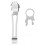Leatherman Pocket Clip & Lanyard Ring - Silver