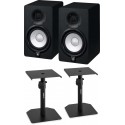 Yamaha HS5 MP + Stative Birou Bundle