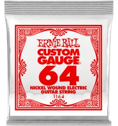 Ernie Ball 1164 Nickel Wound Single String 64