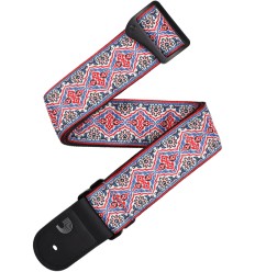 D-Addario Eco Persian Woven Strap, White 50RW07