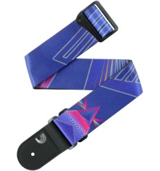 D-Addario Outrun Polyester Strap, Prism 50RUN81