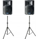 2 x FBT HiMaxX 60 + Stative