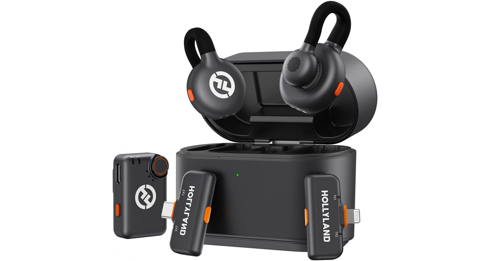 Hollyland LARK M2S Ultimate Combo Sistem Lavaliera Wireless 2.4