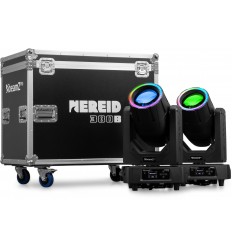 Beamz Nereid380B Outdoor Moving Head Beam 2pcs in Flightcase