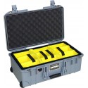 Peli™ 1535 Air Case Silver cu organizator captusit