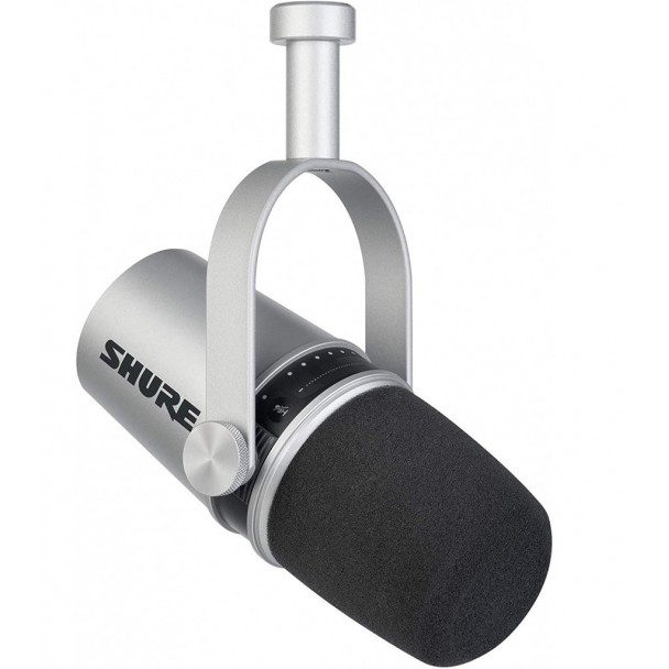 Shure MV7 Silver RESIGILAT 50711