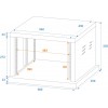 Omnitronic SR-19, 6 U 410 mm adancime