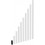 Adam Hall Rack Rail 02 Black
