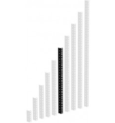 Adam Hall Rack Rail 12 Black