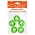 Cympad Chromatics Cymbal Pad Set Green 40/15 mm