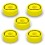 Cympad Chromatics Cymbal Pad Set Yellow 40/15 mm