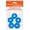 Cympad Chromatics Cymbal Pad Set Blue 40/15 mm