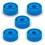 Cympad Chromatics Cymbal Pad Set Blue 40/15 mm