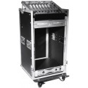 Roadinger Special Combo Case Pro 17U with wheels