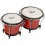 X Drum Bongo Club Wine Red SET