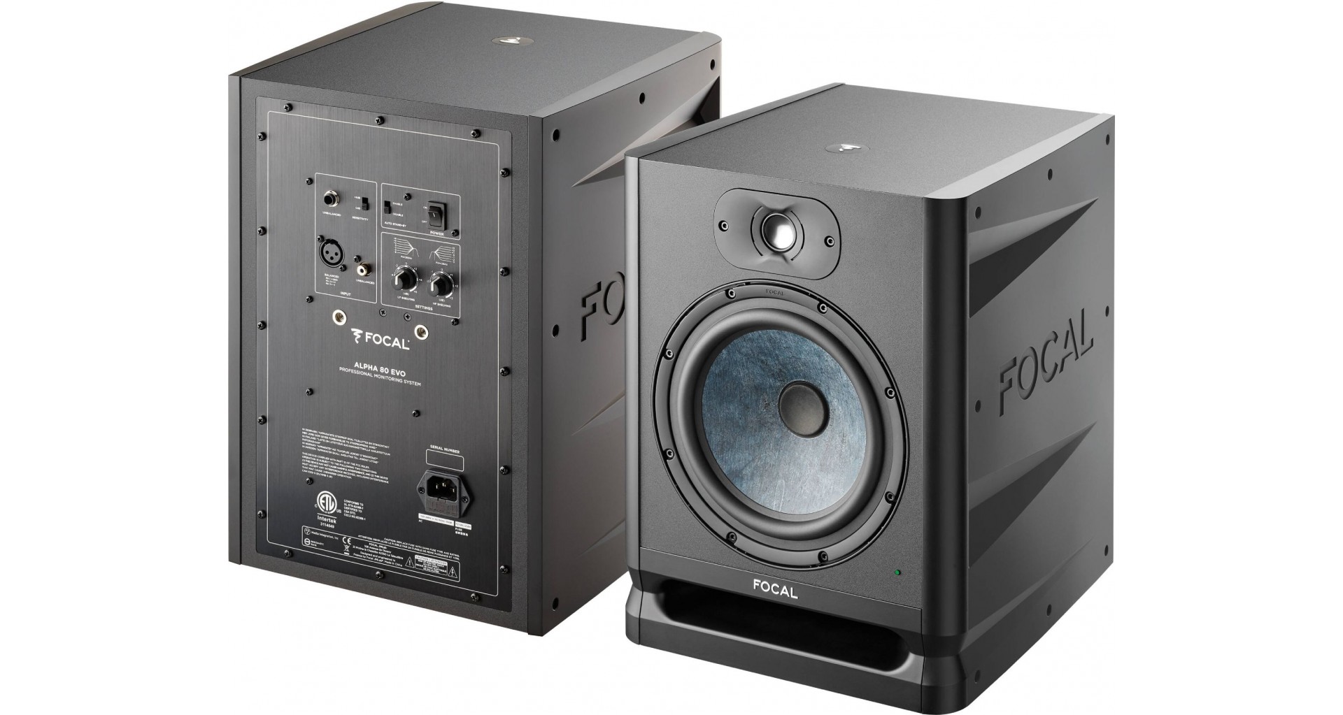 Focal Alpha 80 EVO ペア FOCAL Professional Alpha Evo 80（ペア）｜ミュージックランドKEY