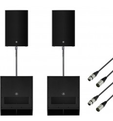 Yamaha DZR12 + DXS18 + stative + cabluri