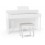 Classic Cantabile Piano Bench Model S White Matte