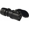 PCE 32A 3p 6h IP44 TT SHARK black
