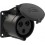 PCE 70x70 mm 32A 3p 6h IP44 TT black