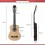 Classic Cantabile AS-851-1/4 + husa, acordor si pene