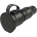 PCE TopTaurus2 safety connector cap nat LED IP54 black