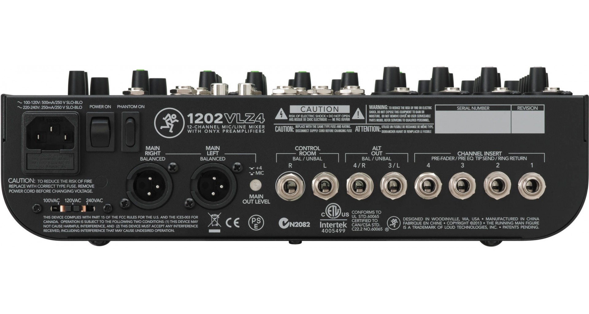 Mackie 1202-VLZ4 Mixer audio - Zeedo Shop