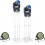2 x AFX Light BEAM-100LED-MKII, 2 x CLUB-MIX3 + TOTEM-AH