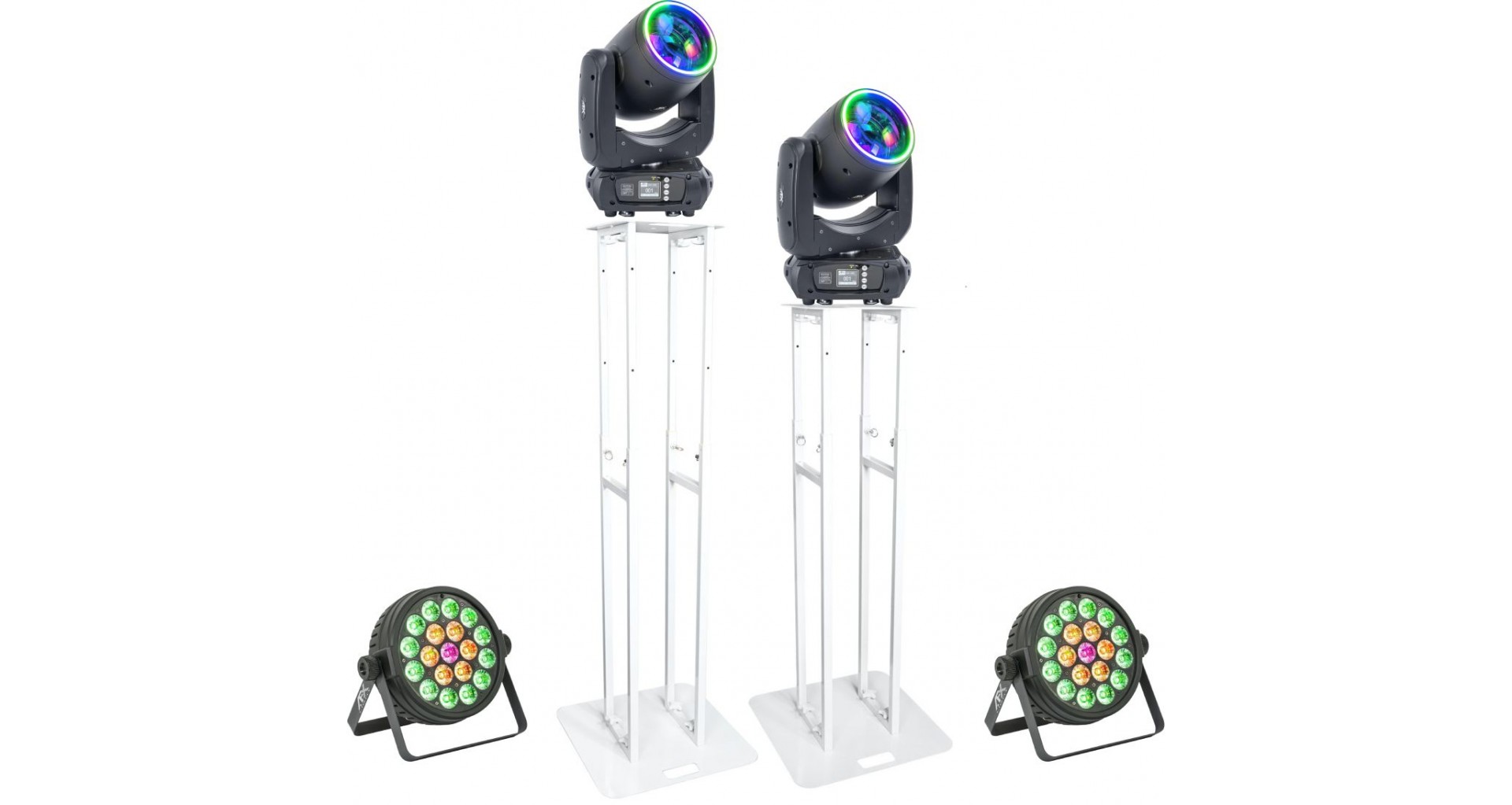 Pachete Zeedo Shop 2 x AFX Light BEAM-100LED-MKII, 2 x CLUB-MIX3 ...